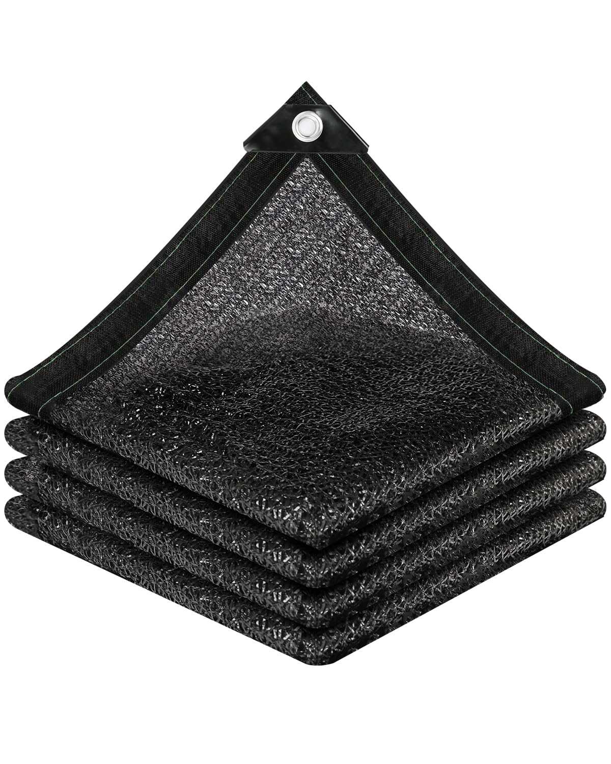 vensovo 50% Sunblock Shade Cloth Net Black Resistant - 8x20 Ft Garden Shade Mesh for Plant Cover, Greenhouse, Chicken Coop, Kennels, Tomatoes Plants