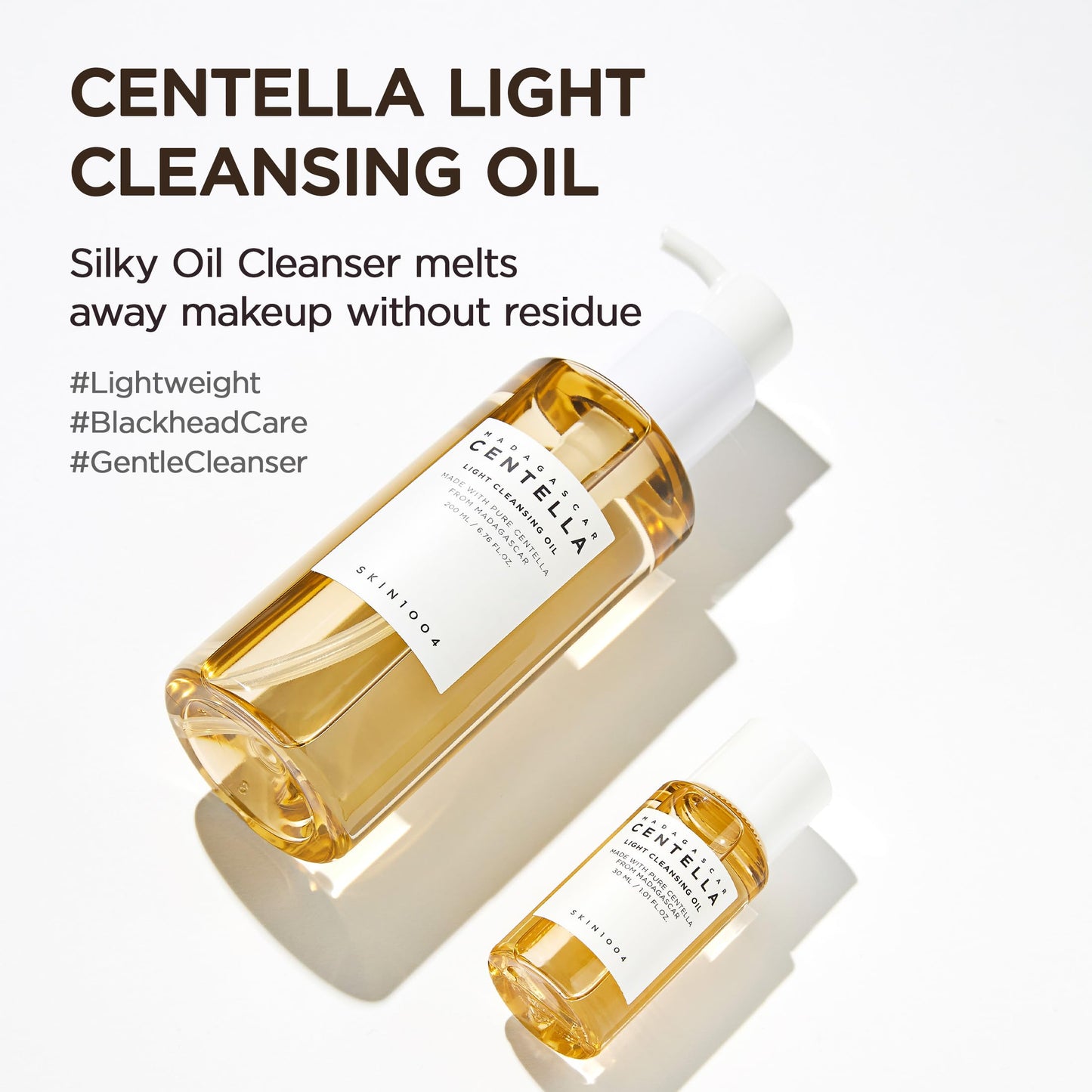 SKIN1004 Centella Travel Kit, Korean Skin Care Set with Toner, Moisturiser, Serum, Cleansing Oil & Cleanser, Travel Size Set with Madagascar Centella, Sensitive Skin, Perfect for Travel Beauty & Gifts