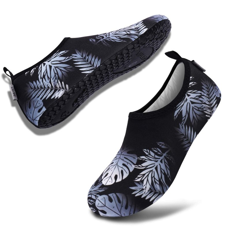 VIFUUR Water Sports Unisex Shoes Black/Leaf - 12.5-13 W US/ 11-11.5 M US (44-45)