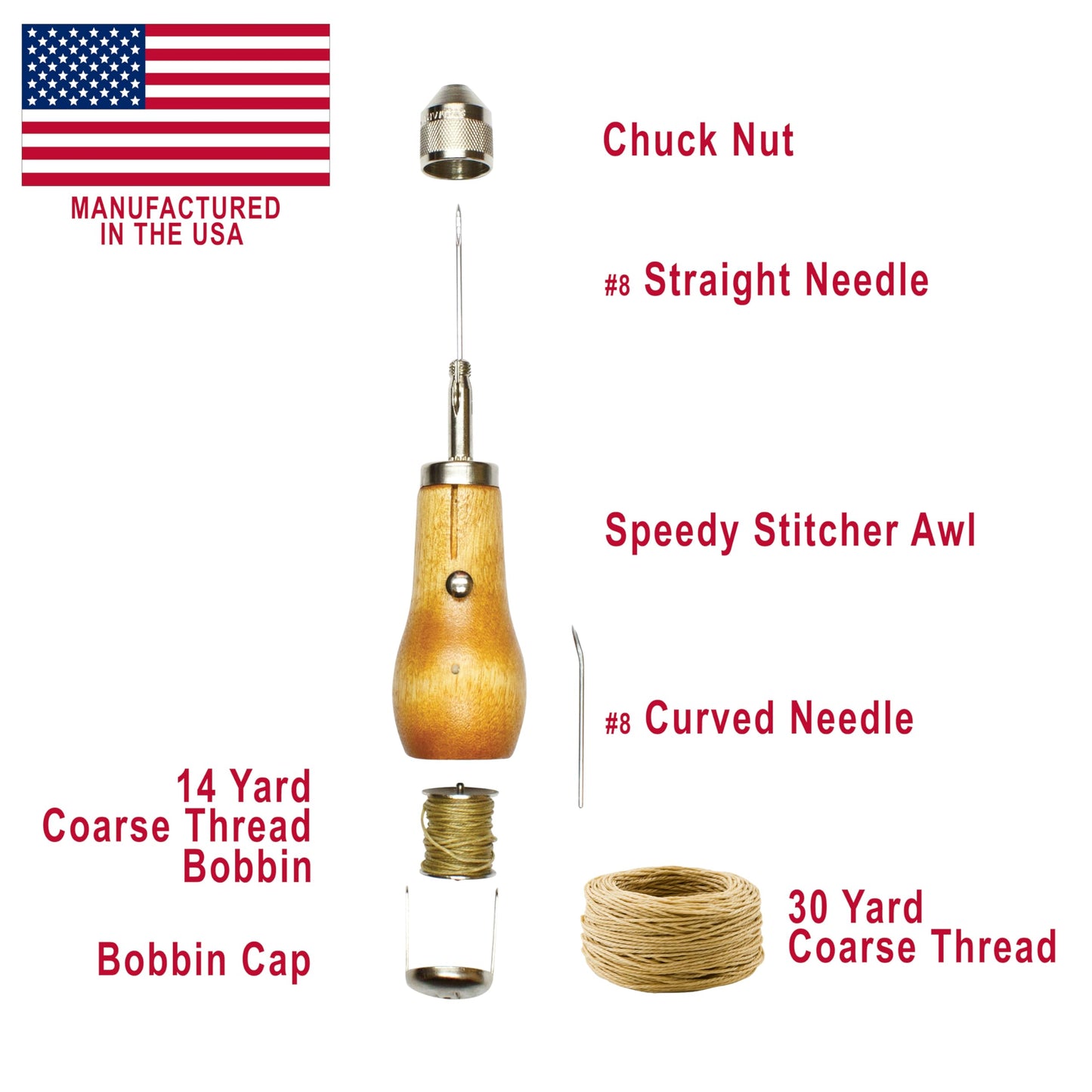 Speedy Stitcher® Deluxe Sewing Awl Kit