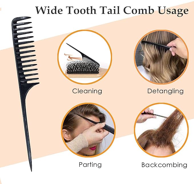 Hair Brush, Sosoon Boar Bristle Paddle Hairbrush for Long Short Thick Thin Curly Straight Wavy Dry Hair for Men Women Kids, No More Tangle, Giftbox & Tail Comb Included