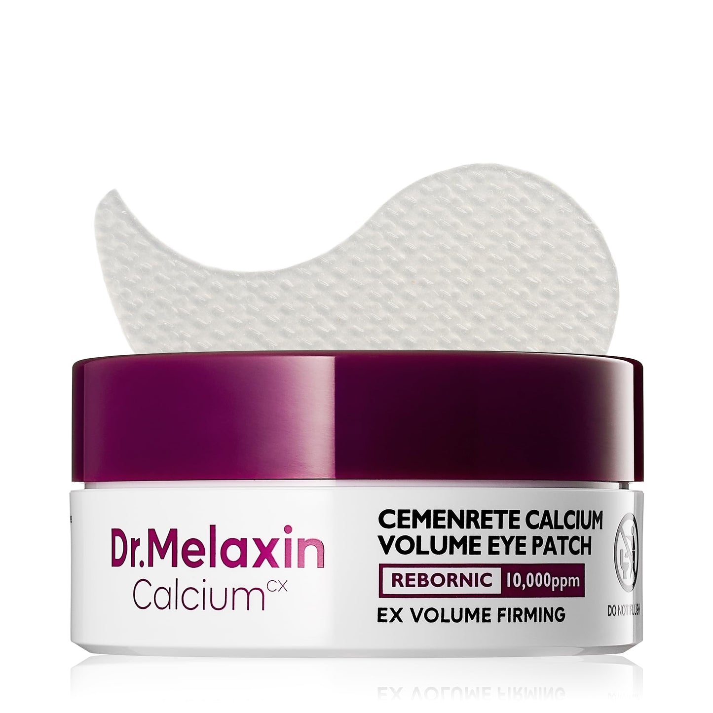 Dr.Melaxin Cemenrete Calcium Volume Eye Patch for Sagging Under Eye Skin, Eye Mask Care for Wrinkles, Puffy Eyes & Dark Circles (60Patches)