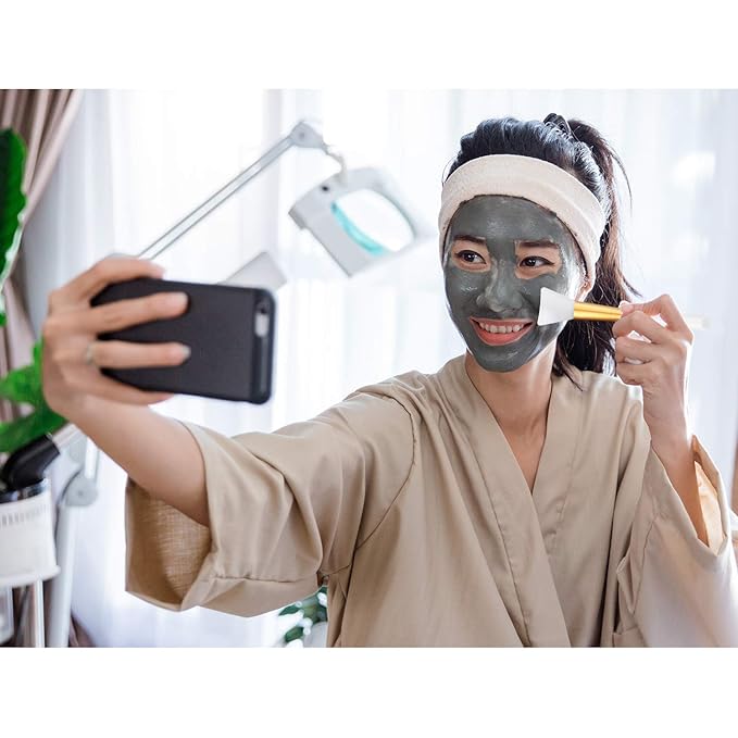 Patelai 20pcs Silicone Face Mask Applicators Soft Face Mask Brushes Facial Mud Clay Beautytools for Sleeping Mud Hairless Body Lotion Body Butter