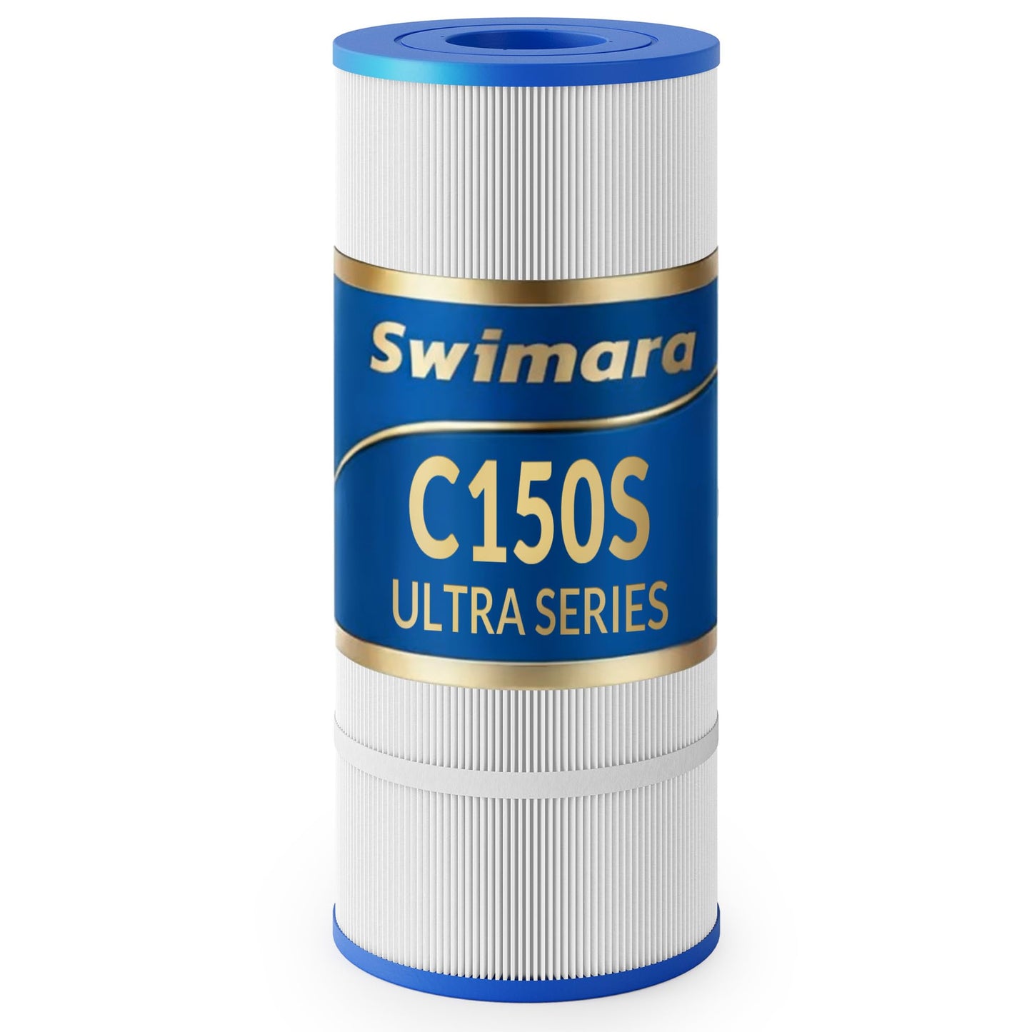Swimara Pool Filter Cartridge, 5oz Trilobal Heavy-Duty Fabric, Ultra Series, Compatible with Hayward SwimClear C150S, Replacement for CX150XRE CS150E PA150S, 150 Sq. Ft. (10.1" Dia)