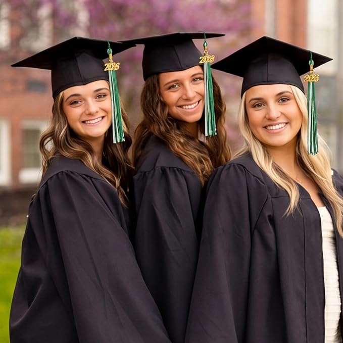GraduationMall Single&Multiple Color Graduation Tassel with 2026 Year Charm 9"