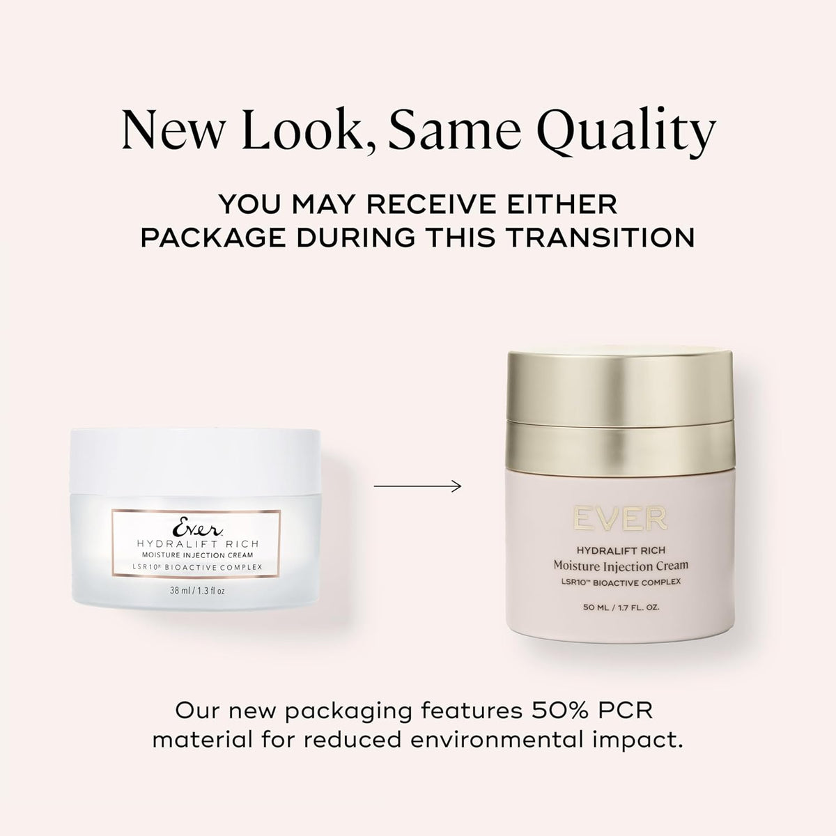 EVER Rich Face Moisturizer (Dry Skin)- Overnight Renewal Facial Lotion, Instant Face Lift Cream, Smooths Lines and Wrinkles, Restores Skin Elasticity, Packed with Urea, Squalane, and Vitamins