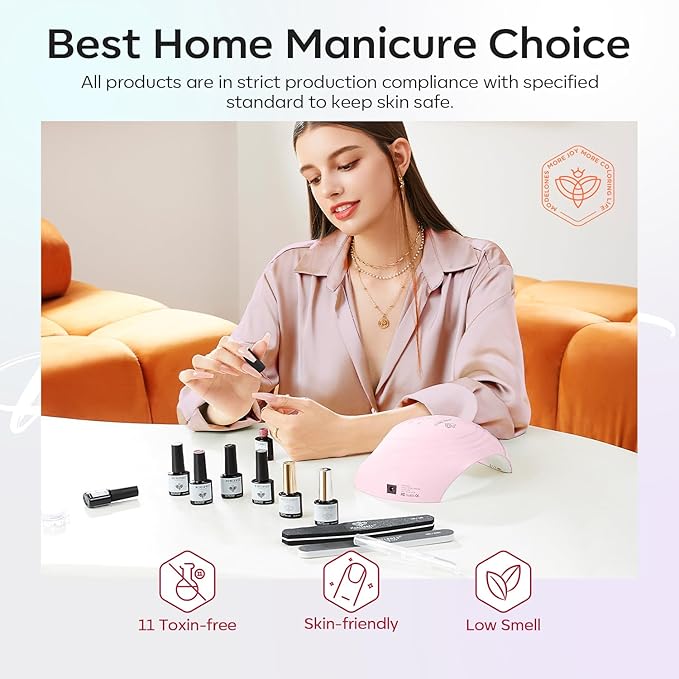 modelones Cat Eye Gel Nail Polish Set, 6 Colors Winter 9D Glassy Cat Eye Glitter Gel Polish Black Red Purple Blue Silver Brown Nail Polish with Magnet Soak Off LED DIY Salon Gift