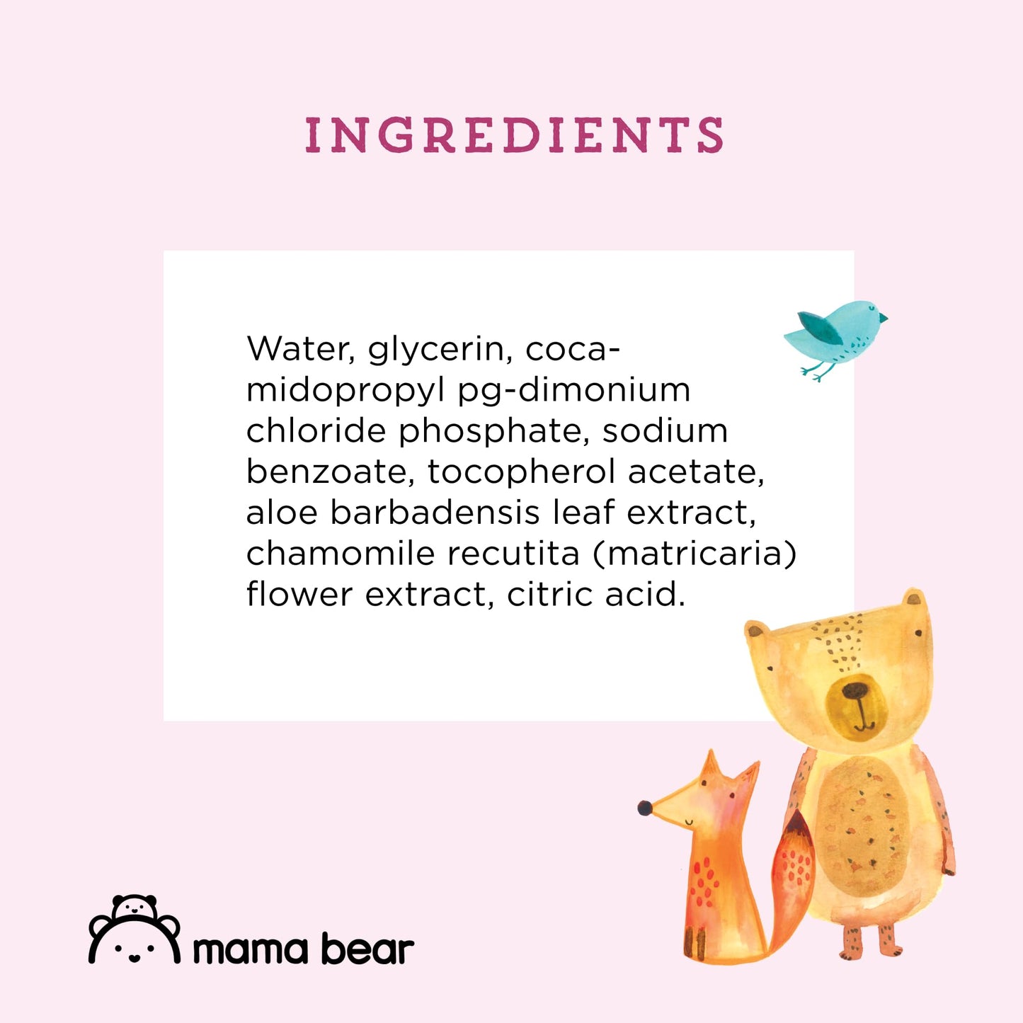 Amazon Brand - Mama Bear Gentle Formulated without Fragrance Baby Wipes, Hypoallergenic, Sensitive Skin, Unscented, 800 Count (8 Packs of 100)