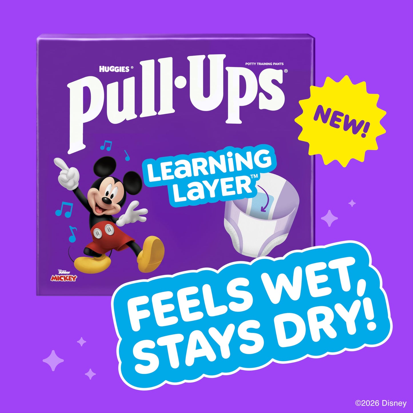 Pull-Ups Boys' Potty Training Pants, Size 3T-4T Training Underwear (32-40 lbs), 112 Count