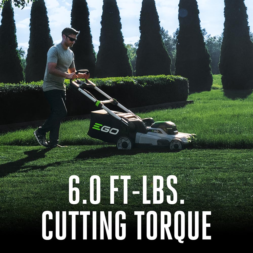 EGO Power+ Electric Lawn Mower, Cordless Push, Includes 56V 4.0Ah Battery and Charger - LM2112