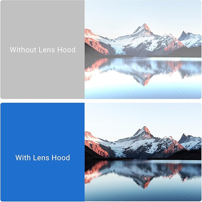 JJC 67mm Screw-in Mount Standard Aluminum Metal Lens Hood Shade for Lenses with 67mm Front Filter Thread for Nikon AF-S Nikkor 35mm f/1.4G, Canon EF 35mm f/2 is USM Lens