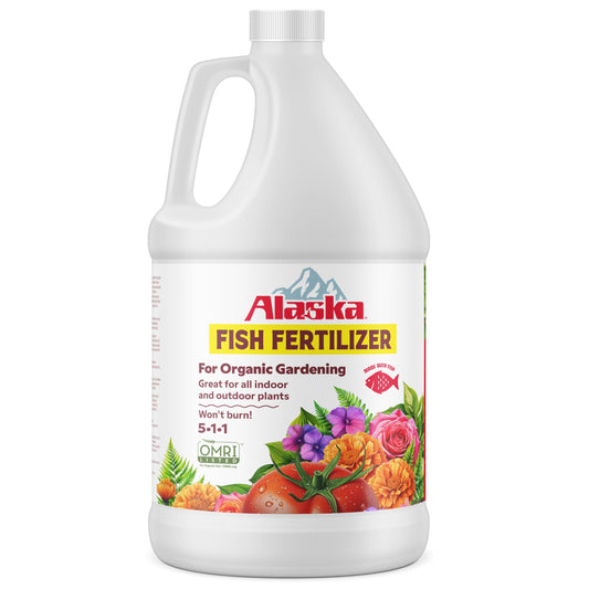 Alaska Fish Fertilizer OMRI Listed 5-1-1, 115 oz