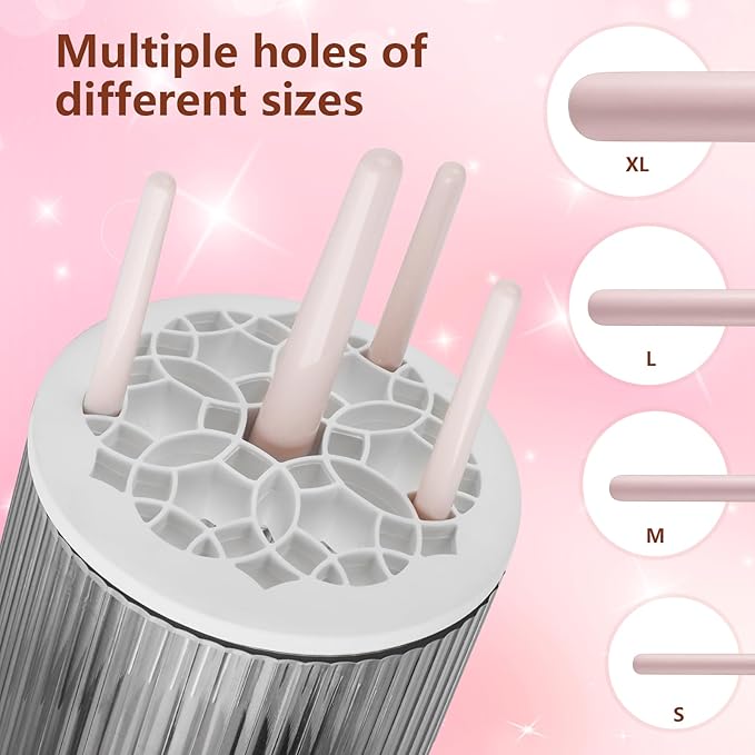 3 IN 1 Electric Makeup Brush Cleaner & Dryer Machine with Automatic Cleaning and Drying Functions, Portable USB Design with Smart Touch Controls for All Brush Sizes, Perfect Gift for Makeup Lovers