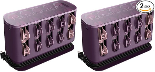 Remington Pro Hair Setter Hot Rollers, Curlers With Thermaluxe Advanced Thermal Technology (Pack of 2)