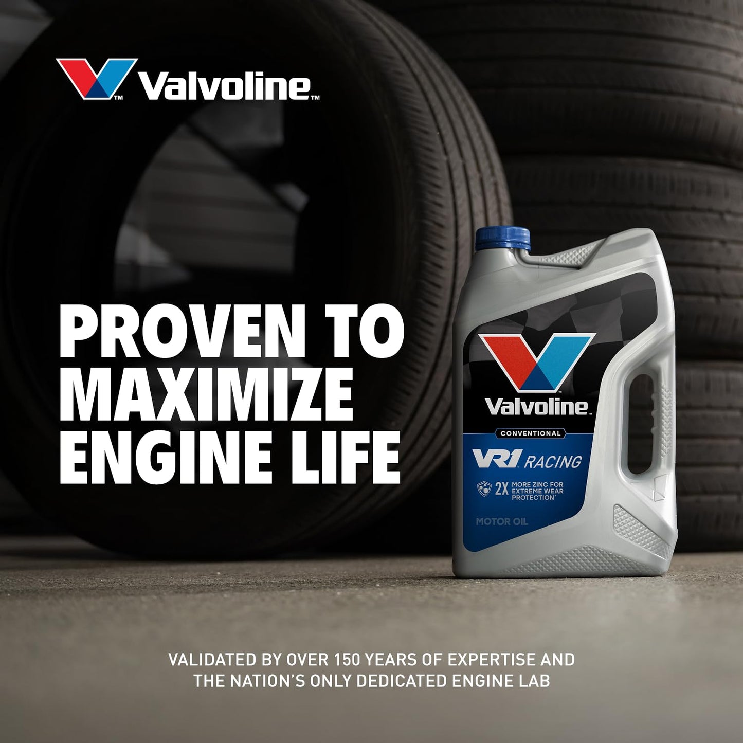 Valvoline VR1 Racing SAE 20W-50 Motor Oil 5 QT