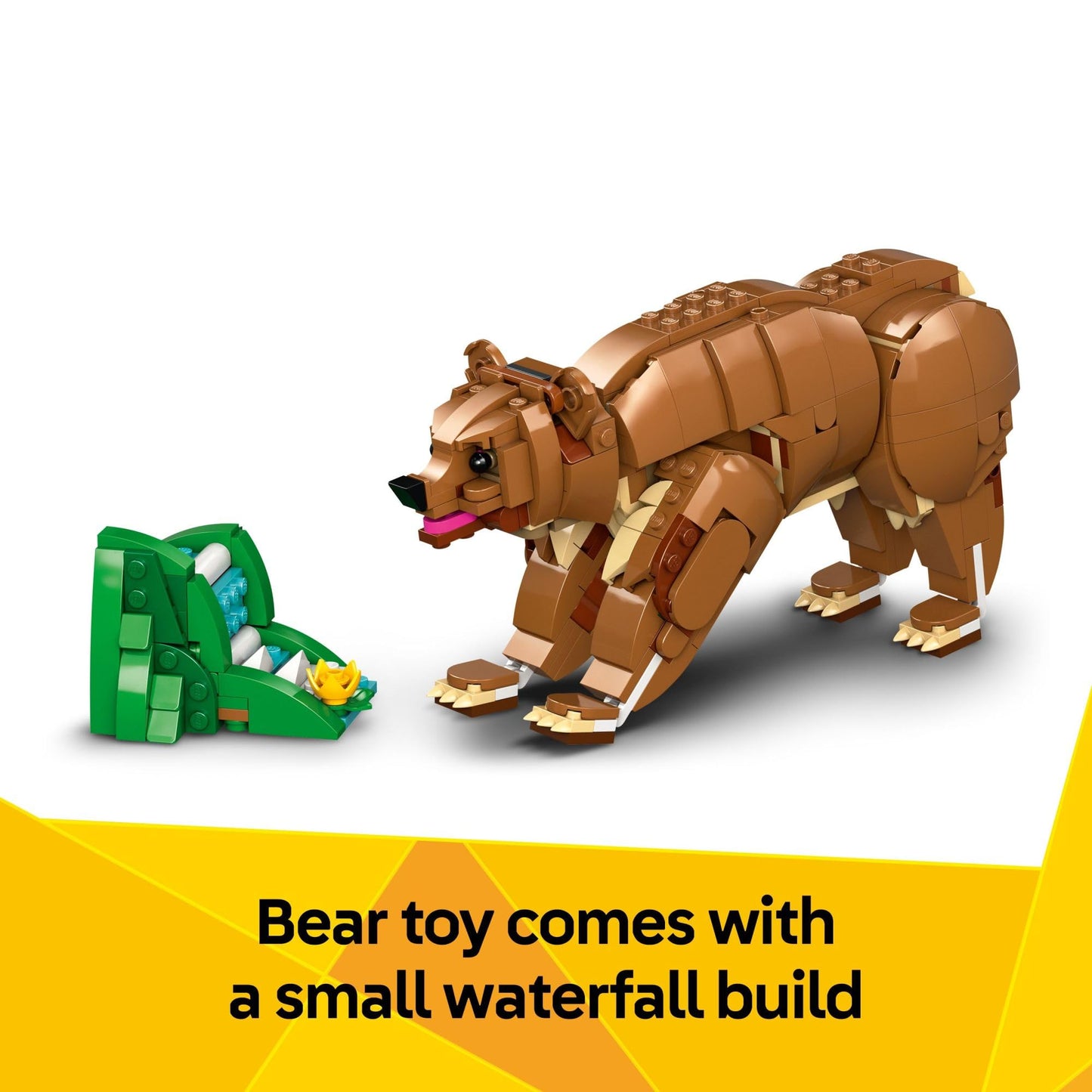 LEGO Creator 3 in 1 Beautiful Horse Building Toy for Kids - Learning Toy for Girls & Boys, Ages 9+ - Build a Horse, Bear, or Deer - Gift for Christmas - 31166