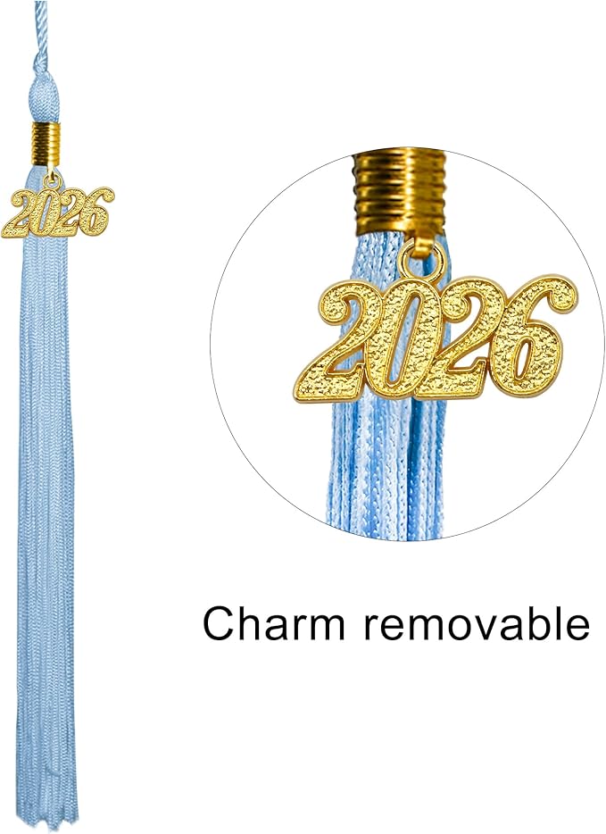 GraduatePro Matte Graduation Cap with 2026 Tassel for Adults High School and Bachelor Master 12 Colors