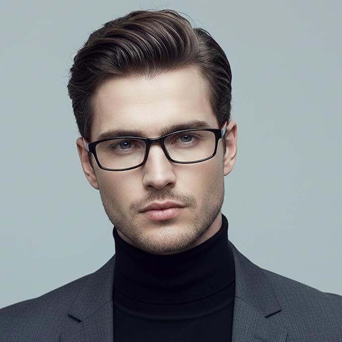 Prospek Blue Light Glasses Reading for Men and Women, For Computer Use, Blue Light Protection, Clear Lens 0 to +3.0 Diopters