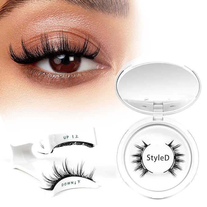 Higu clace Magnetic Eyelashes with Applicator Magnetic Lashes Natural Look Manga Lashes PestaÃÂ±as MagnÃÂ©ticas Easy to Wear and Remove(DJCX-D01)