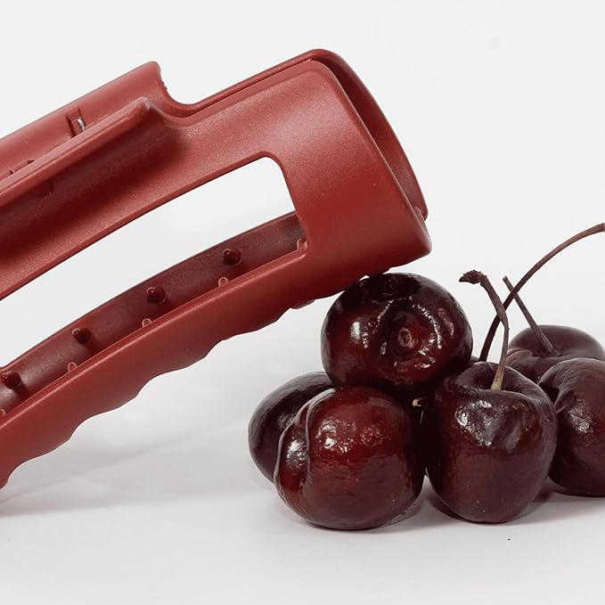 The Original Mello Hair Claw Clip Squishy Claw Clip Made in Korea Patent Pending 30021976 (Red, Medium)