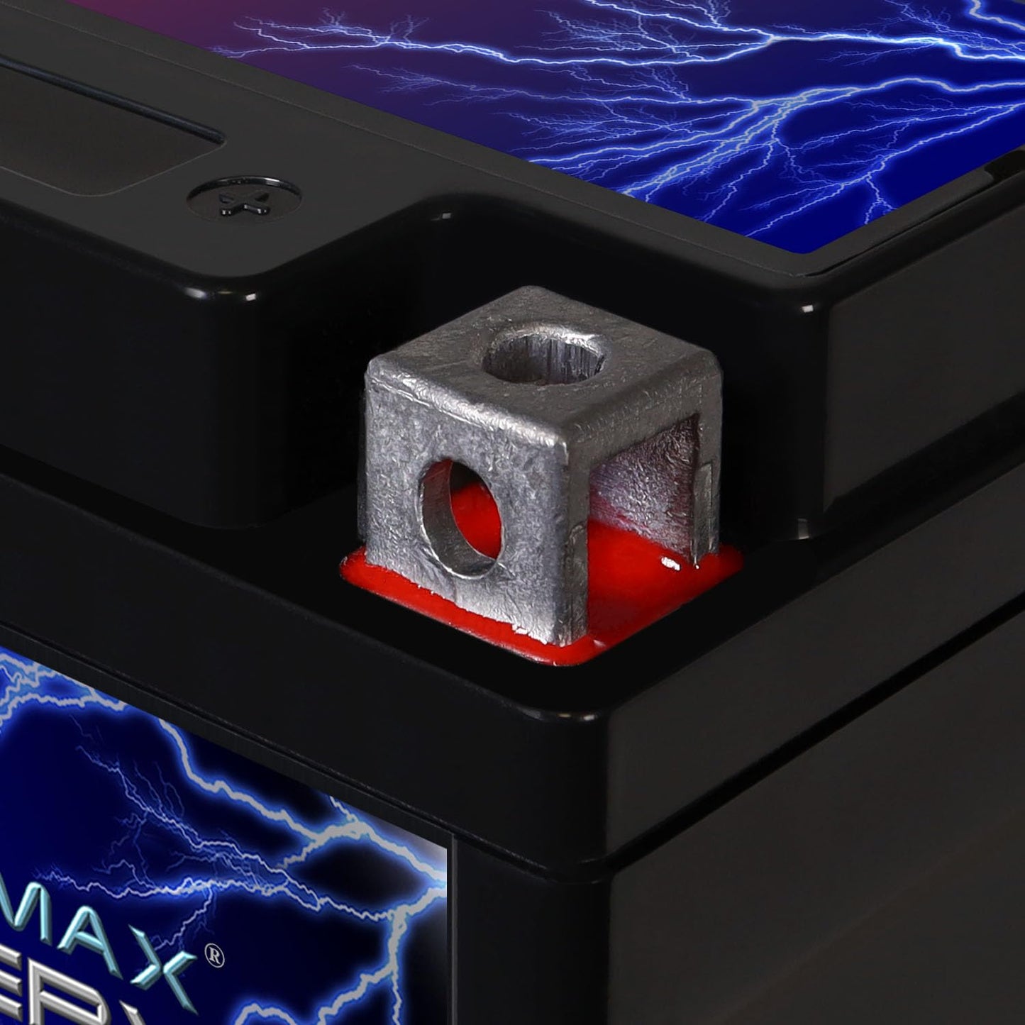 Mighty Max Battery YTX7L-BS 12V 6AH Sealed AGM Battery for Motorcycle - 2 Pack