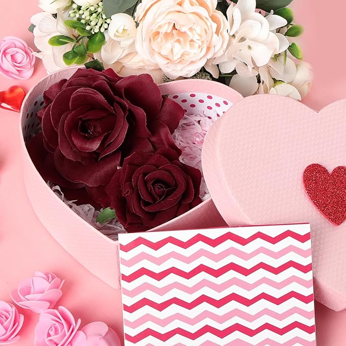 Rose Hair Clip Flower Hairpin Rose Brooch Floral Clips, 4 Pcs Fabric Flowers Hair Clips Mexican Hair Flowers Pin up Headpieces for Woman Girl Wedding Party Mother's Day (Dark Red)