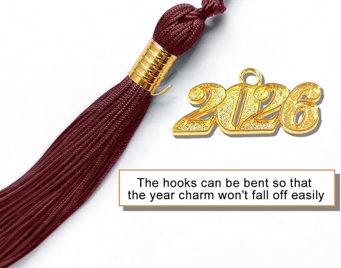 GradPlaza Matte Graduation Cap 2025 and 2026 Tassel Adult Graduation hat for High School College