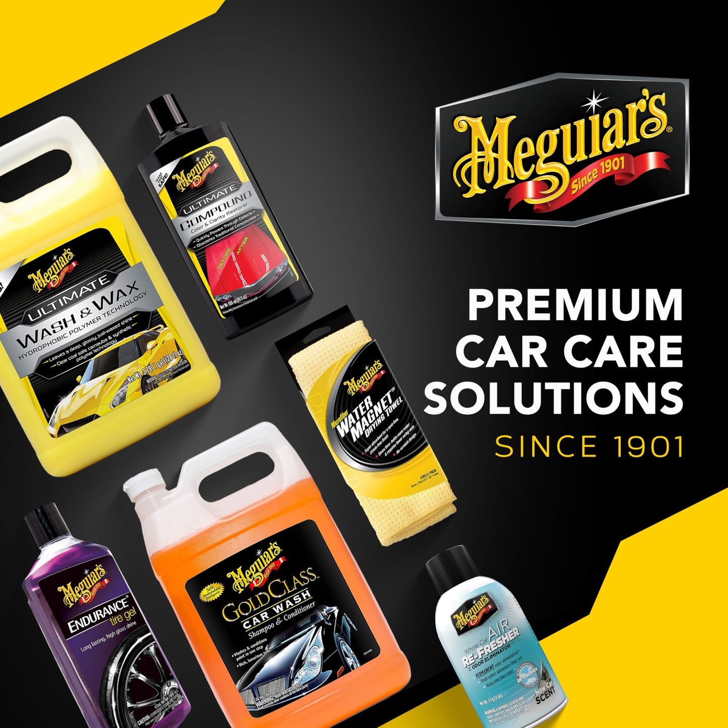 Meguiar's Hybrid Ceramic Wax, Easy-to-Use Spray Wax for Car Detailing with the Superior Protective Power of Advanced SiO2 Hybrid Barrier Technology, 26 Oz Spray Bottle