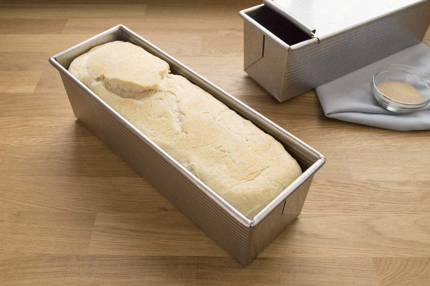 USA Pan Pullman Loaf Pan, 9 x 4 x 4, Aluminized Steel