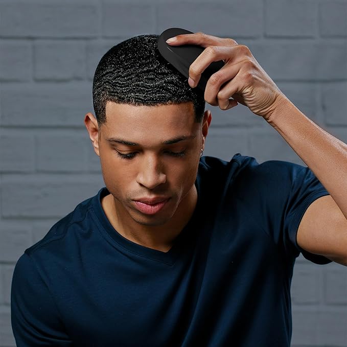 Diane 100% Boar Bristle Military Brush for Men and Women - Waves, Detangling, Smoothing Fine to Medium Hair, Restores Shine and Texture