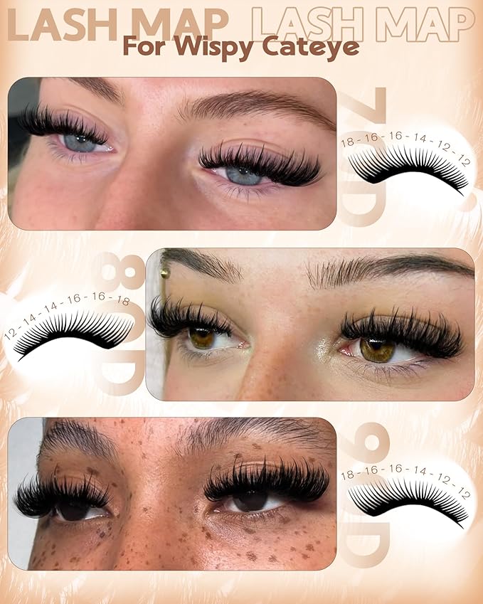 Goddvenus Wispy Lash clusters Hybrid Cluster Eyelash Extensions Natural Fairy Eyelash Clusters D Curl Individual Lashes Fluffy False Eyelashes (70D 80D 90D 12-18mm Mixed)