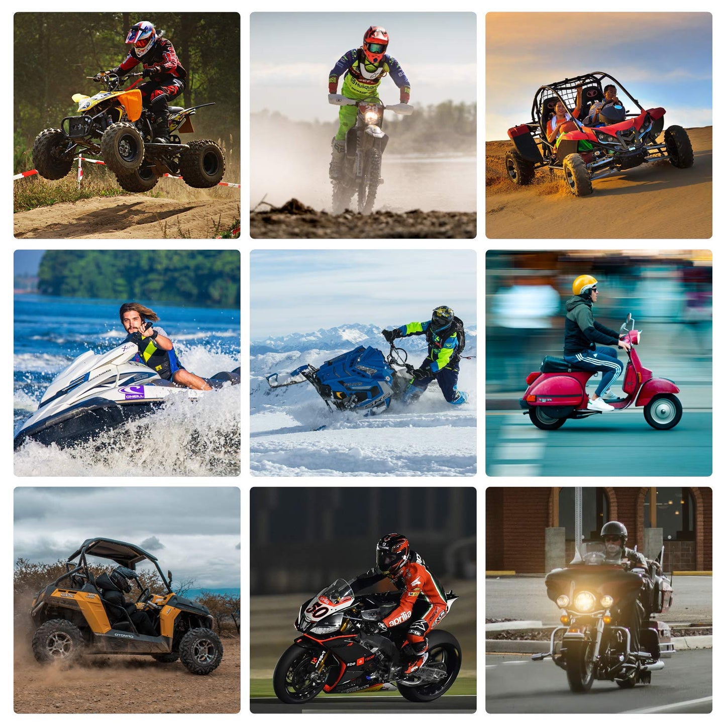 ExpertPower YTX4L-BS - AGM Motorcycle Battery 12V 4Ah for 50cc Scooter SA50 Elite LX, SB50, TTR125, 120 CCA ATV Battery for Mini Skyhawk, Scrambler, Sportsman, Powersports Batteries with N&B Terminals