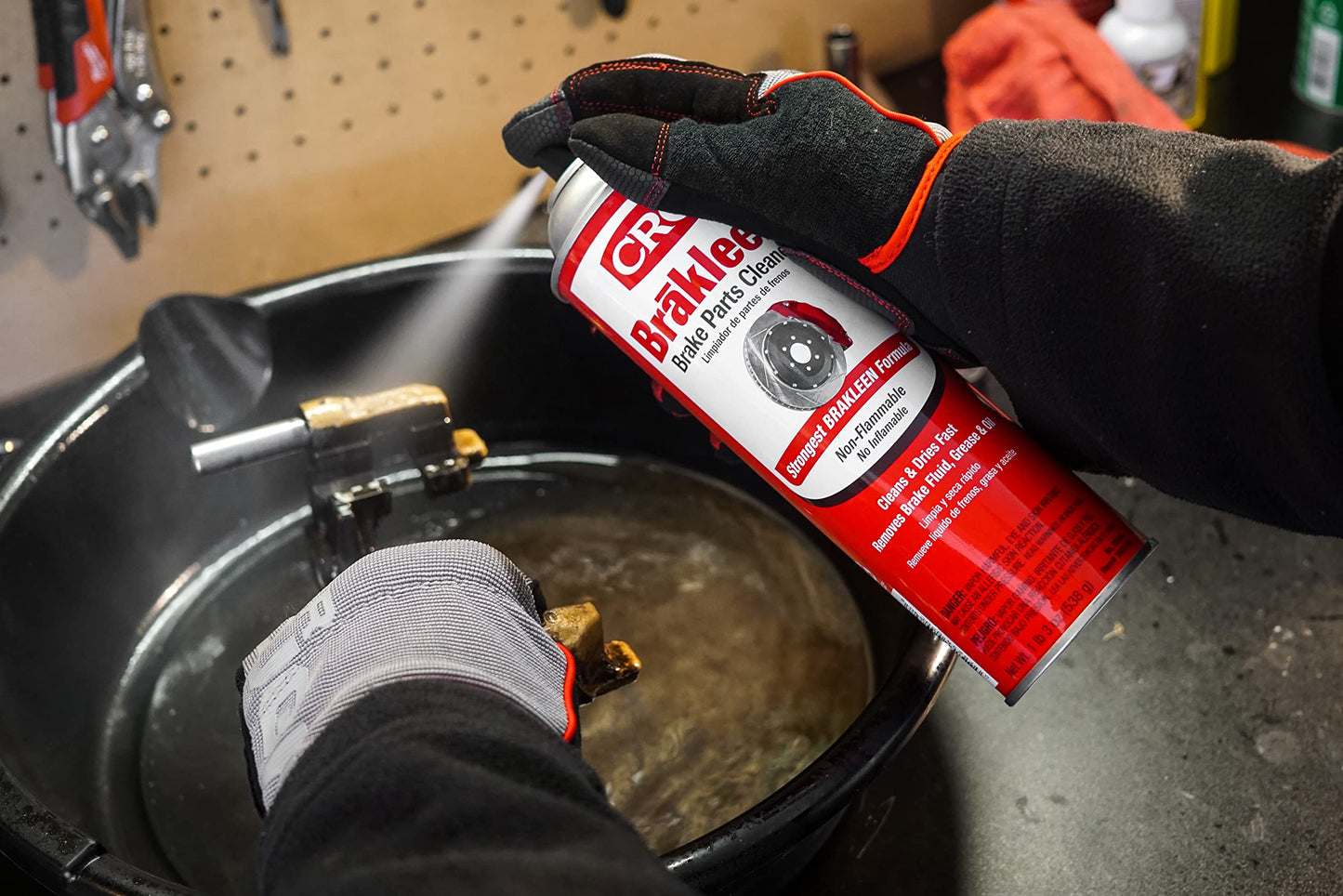 CRC Brakleen 1003706 Brake Cleaner Spray Non-Flammable, 19 oz, [12 Pack]