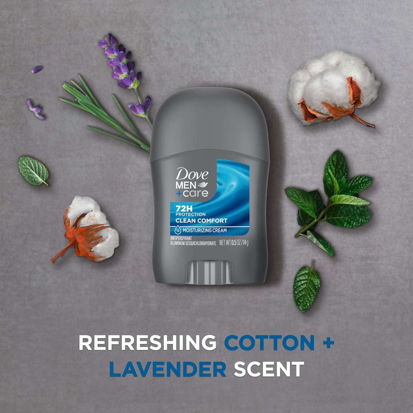 Dove Men+Care Clean Comfort Antiperspirant, 36-Pack – Men’s Mini Deodorant, Travel Size, Bulk, 72H Protection, 0.5 Oz Ea