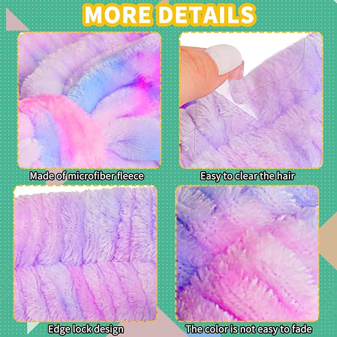 WSYUB Headband for Washing Face, Spa Headband,Makeup Headbands for Stuff Gift Sleep Over Girls Night and Spa Day