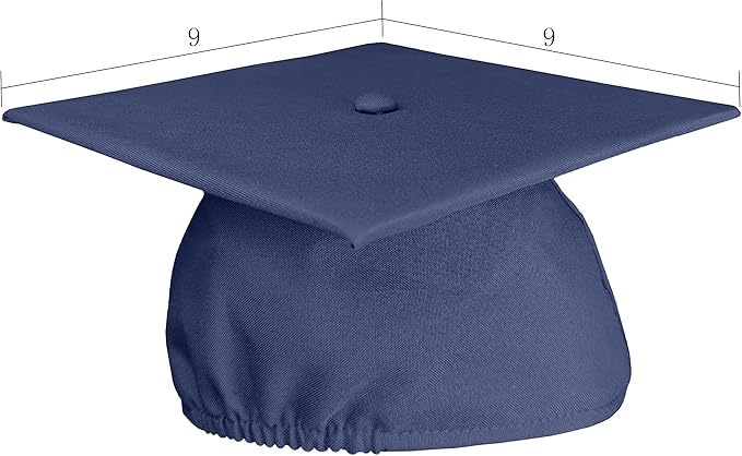 GradPlaza Matte Graduation Cap 2025 and 2026 Tassel Adult Graduation hat for High School College