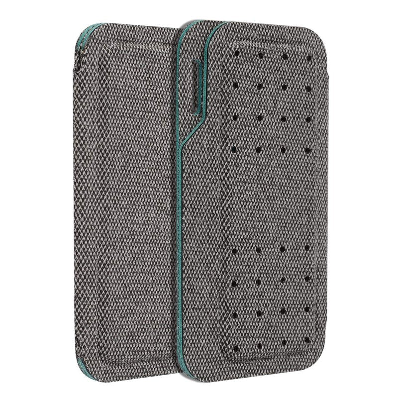 Carrying case for Kardia Mobile EKG Monitor - Travel Kardia Case Fits in Pocket, Features Magnetic Closure to Keep Kardia Device Safe On the Go, Gray