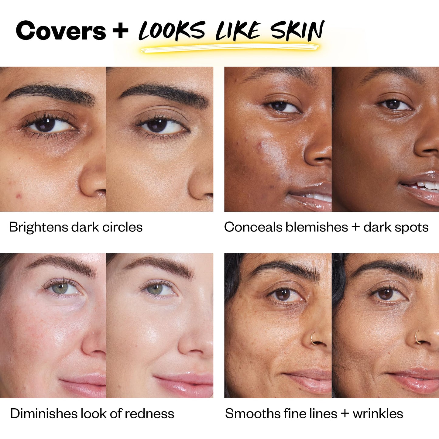 Kosas Revealer Concealer, Medium Coverage Liquid Concealer, Hydrating Under Eye and Face Brightener Makeup with Hyaluronic Acid, Vegan, Tone 2.5 C