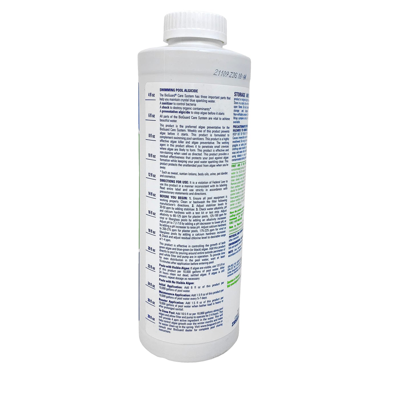 BioGuard Back Up 2 (1 qt) (2 Pack)