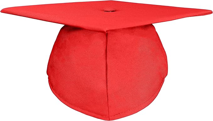 GradPlaza Matte Graduation Cap 2025 and 2026 Tassel Adult Graduation hat for High School College