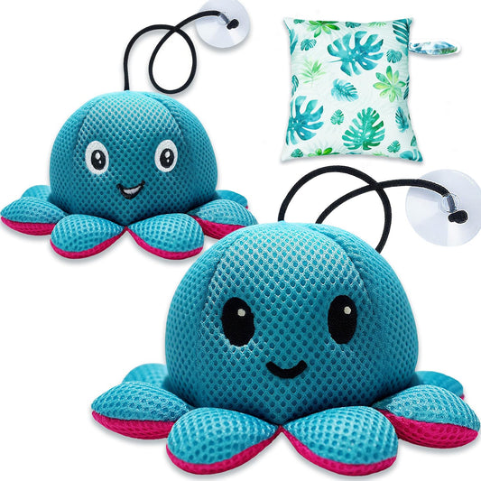 Exqusdy Hot Tub Scum Absorber, Reusable Spa Oil Absorbing Sponges with Waterproof Bag, 2PCS