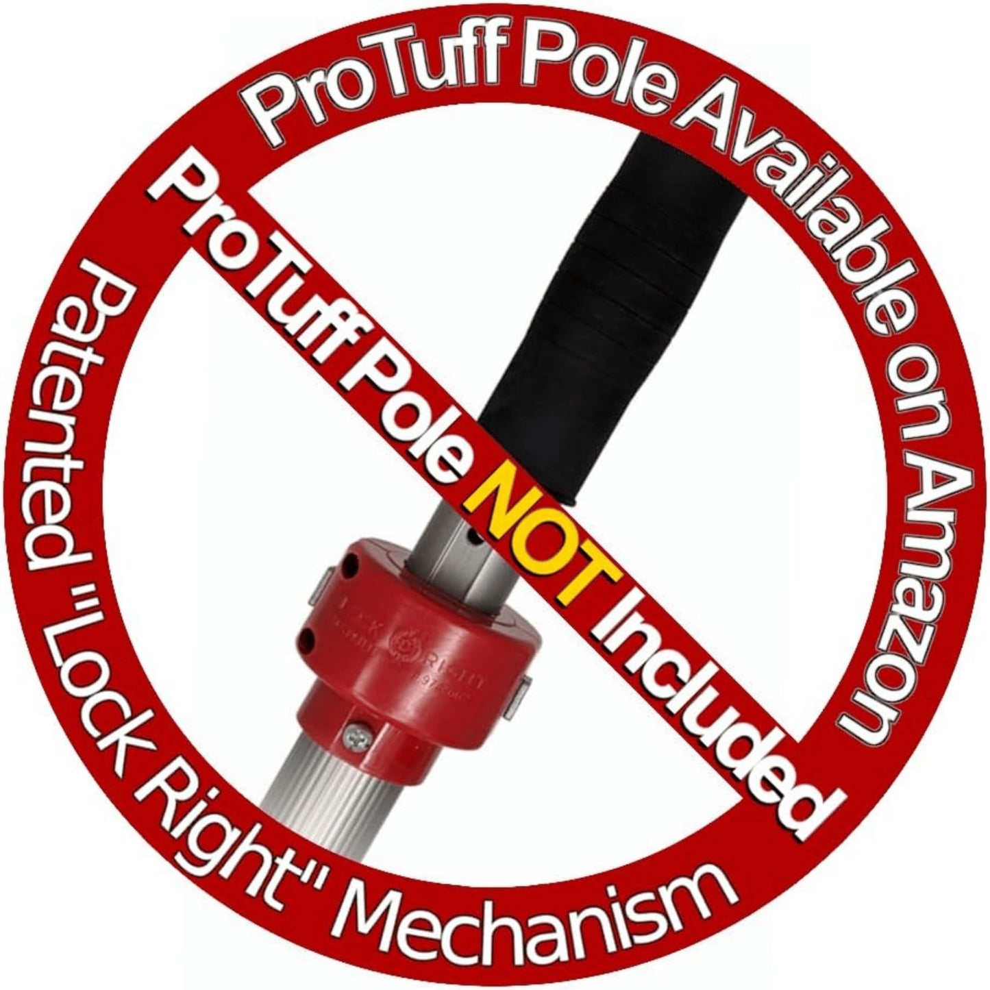 ProTuff Pool Pole Hanger Set – 2 Pack – Unconditional 490 Promise – 3X Stronger Stainless Steel Hooks – Rust-Proof, UV-Resistant, Easy Install on Fence, Wall, Deck for Poles, Nets & Skimmers