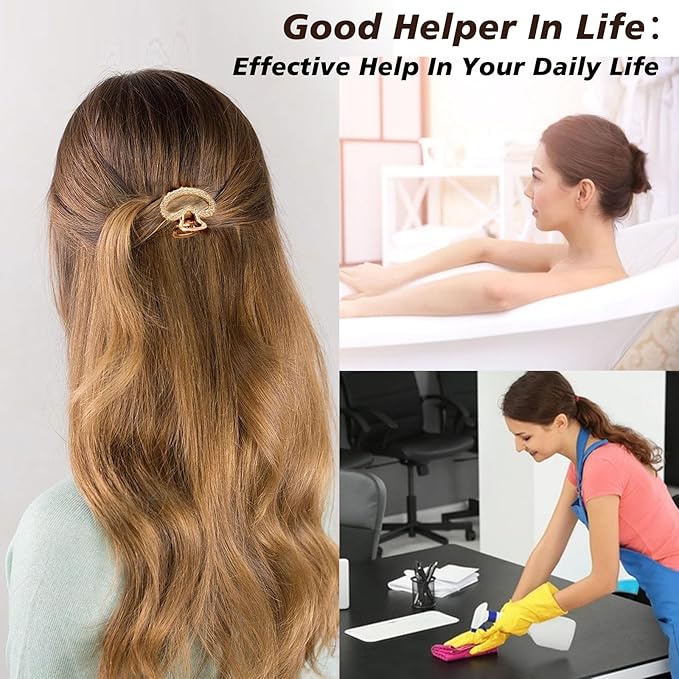 12 Pack Metals Mini Hair Clips for Women Mom Wife Daughter Girls Girlfriends,Medium Hair Claw Clips for Long Hair,Small Cute Gifts for Female with Thick Hair or Thin Hair