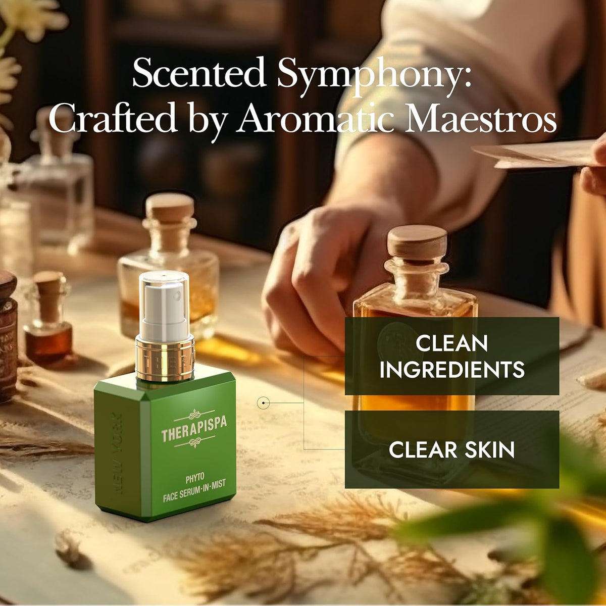 Face Serum-In-Mist – Unscented Hydrating Face Mist & Spray Serum with Niacinamide, Panthenol & Hyaluronic Acid for Sensitive Skin & Deep Moisture (2.0 fl oz)