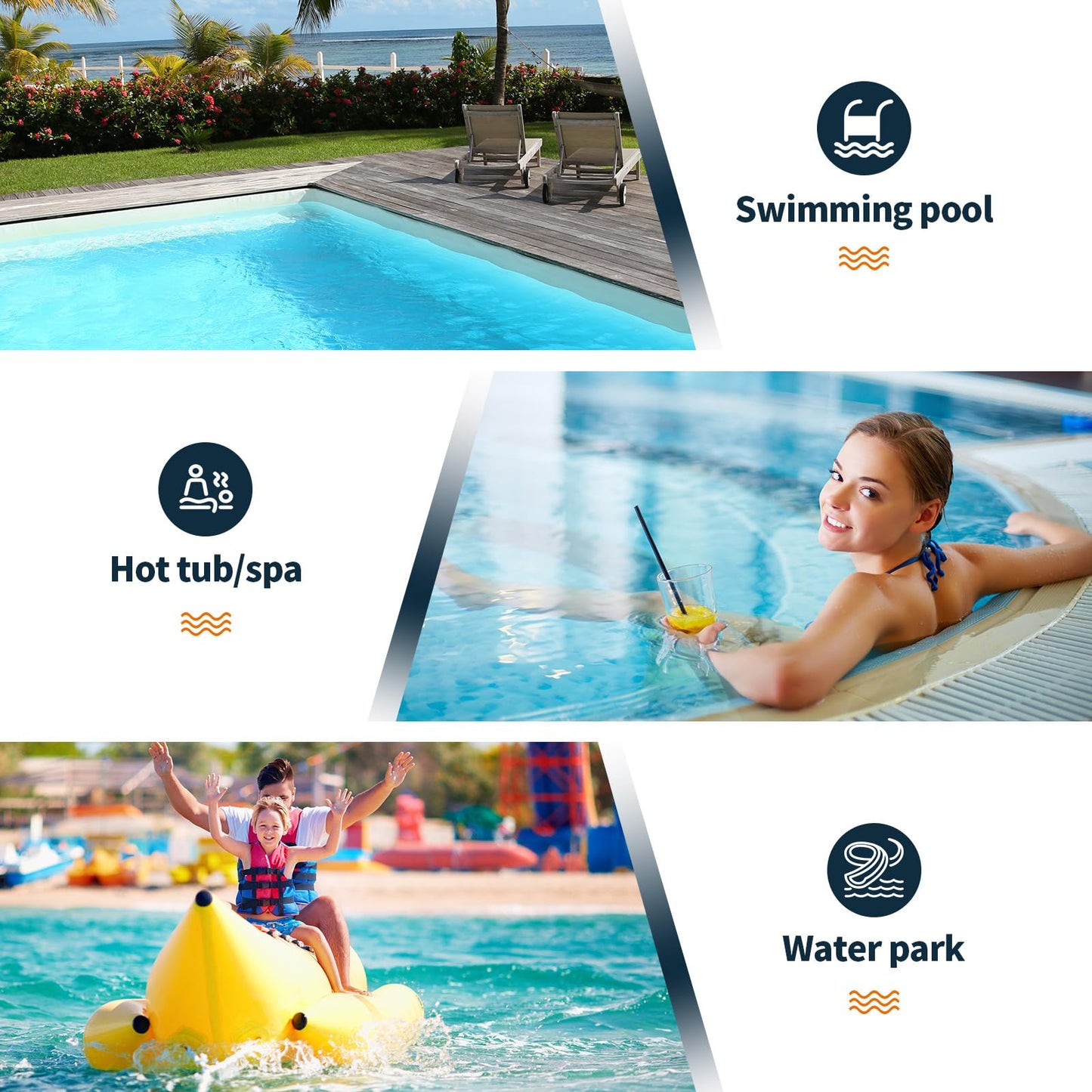 444301 Pool ionizer System, Pool Purifier with Active Level Control for In-Ground and Above-Ground Pools, Hot Tubs
