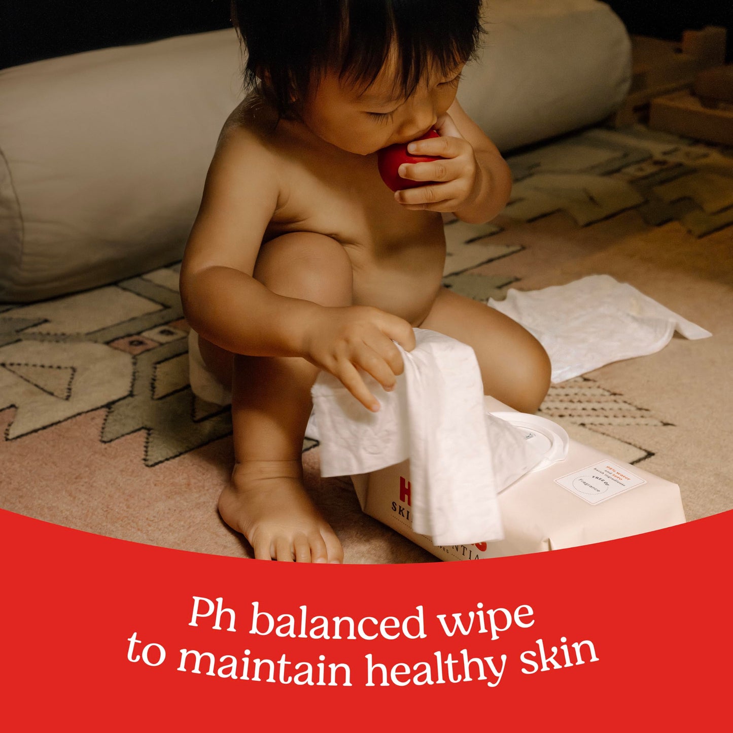 Huggies Skin Essentials Baby Wipes, Hypoallergenic, 99% Water, 15 Flip Top Packs (840 Wipes Total)