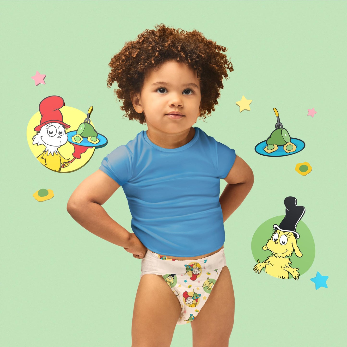 Hello Bello Dr. Seuss Babies Premium Diapers, Size 6, 42 Count: Softness & Protection for Sensitive Skin