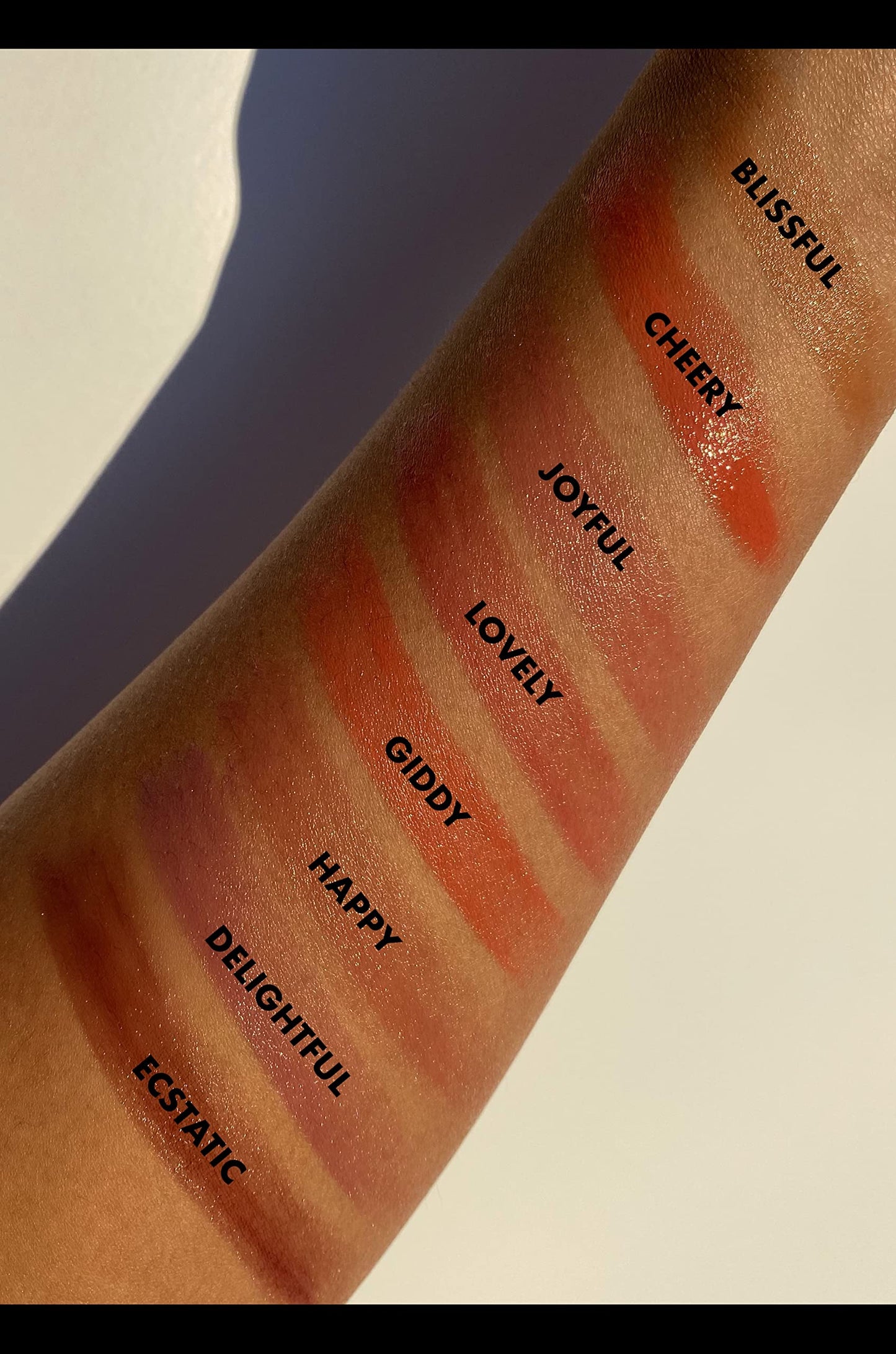 e.l.f. Hydrating Core Lip Shine, Conditioning & Nourishing Lip Balm, Sheer Color Tinted Lip Moisturizer, Blissful, 0.09 Oz