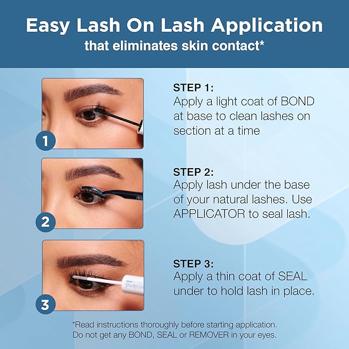 Ardell Seamless Naked Underlash Extensions - Refill Pack, Natural Lash Clusters - DIY, Natural Eyelash Clusters, Individual Lashes, 1 Pack
