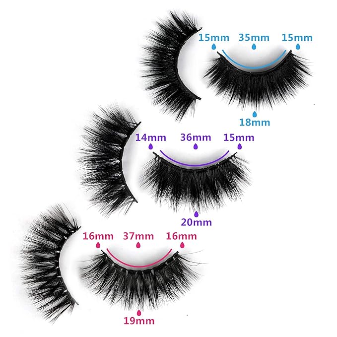 5D 20mm Lashes Faux Mink Eyelashes Fluffy Dramatic False Lashes Wholesale Pack